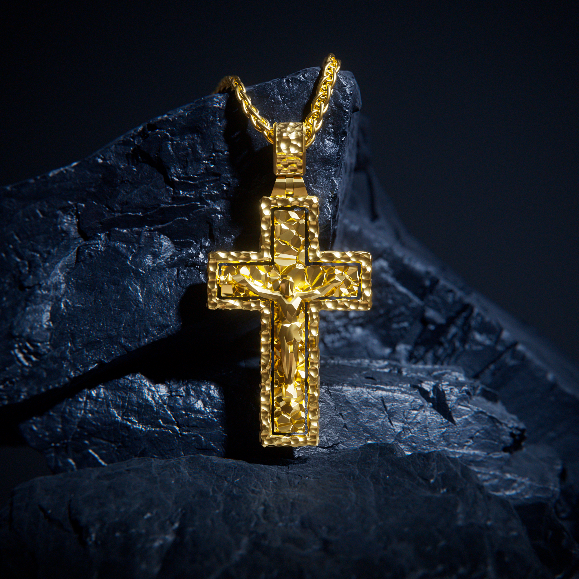 Crucifix - Gold