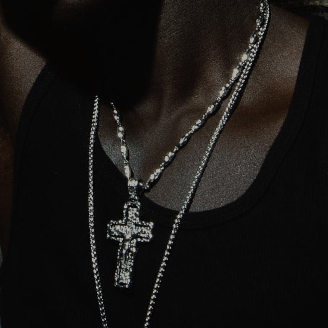 CRUCIFIX + SILEN CHAIN
