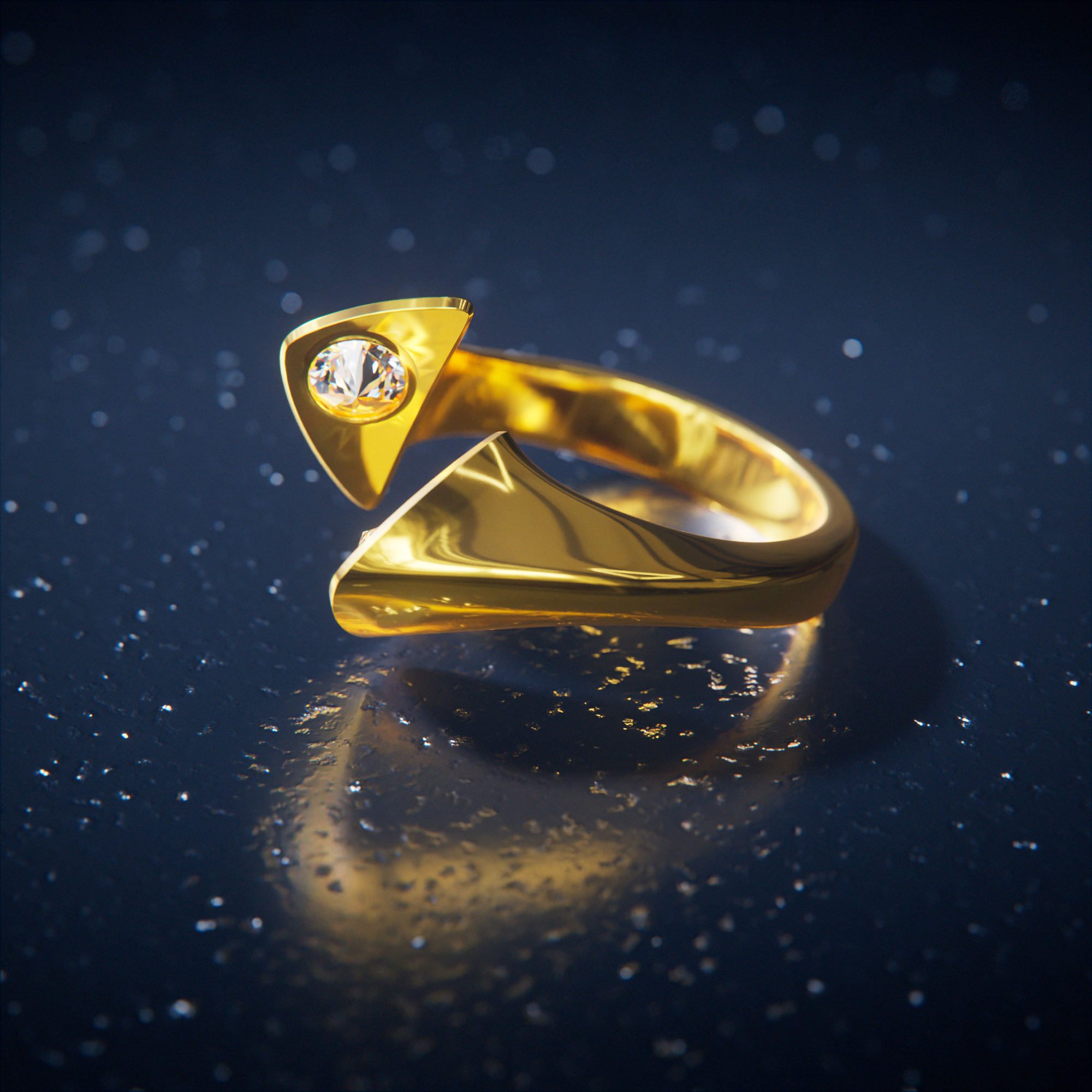 AXIOM RING - GOLD