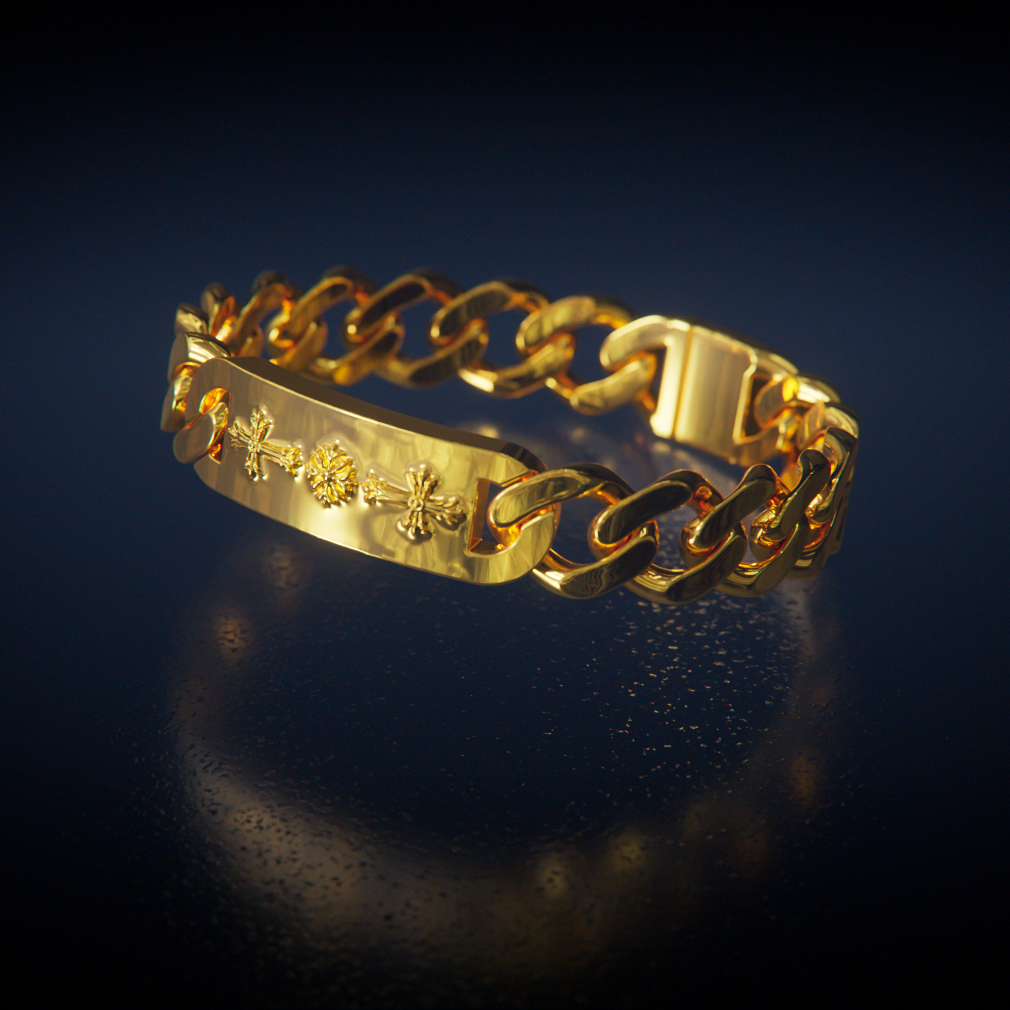 Covenant ID Bracelet - Gold