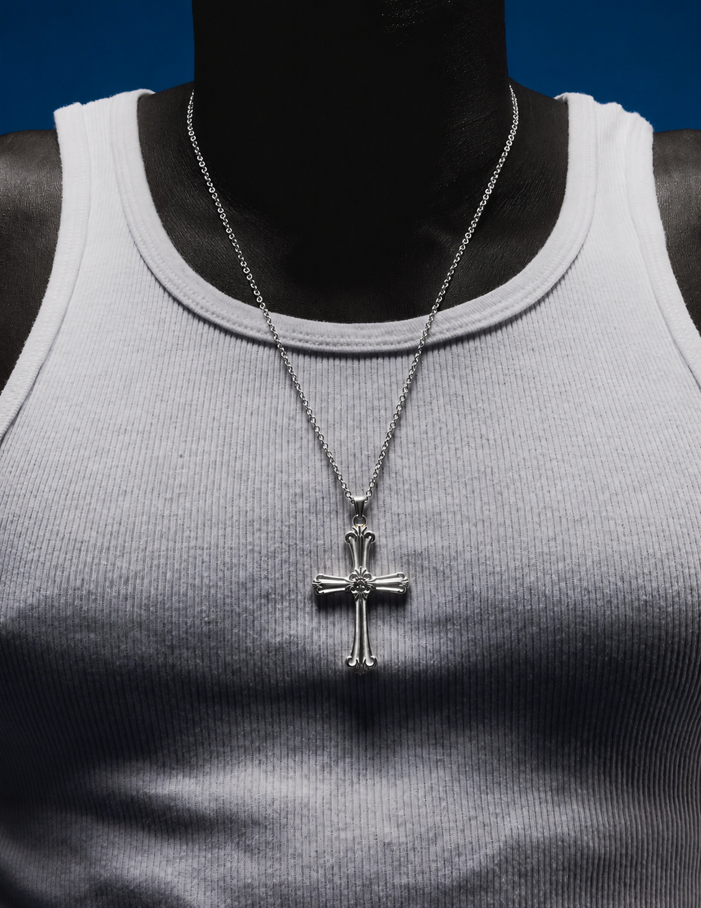 CROSS CHAIN - SILVER