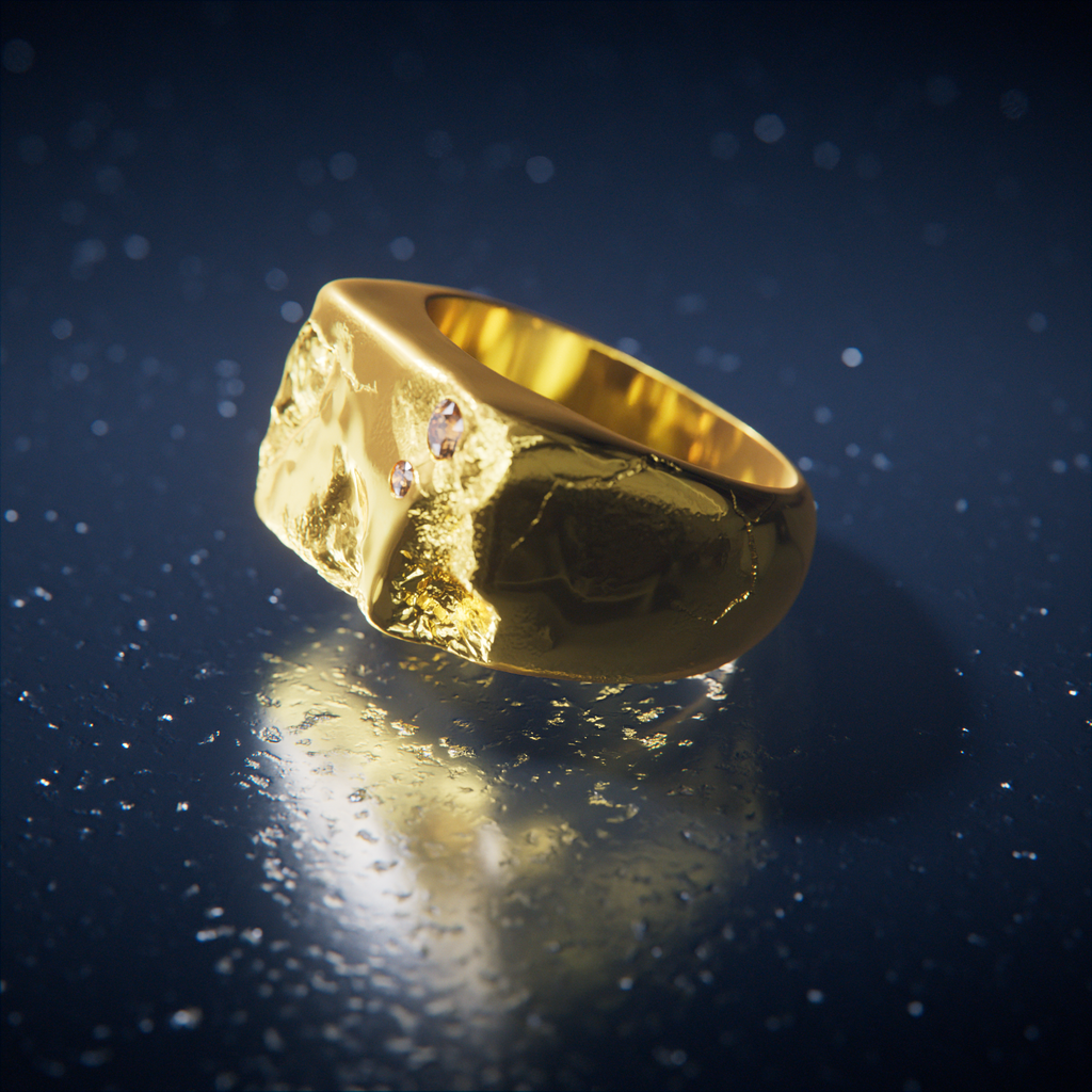 CRUSHED SIGNET - GOLD
