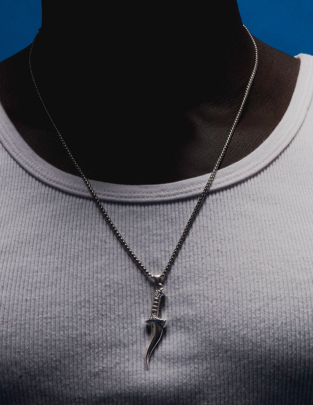 DAGGER CHAIN - SILVER