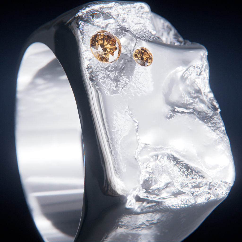 CRUSHED SIGNET - SILVER
