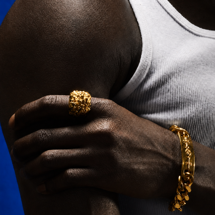 CRUSHED V2 - GOLD