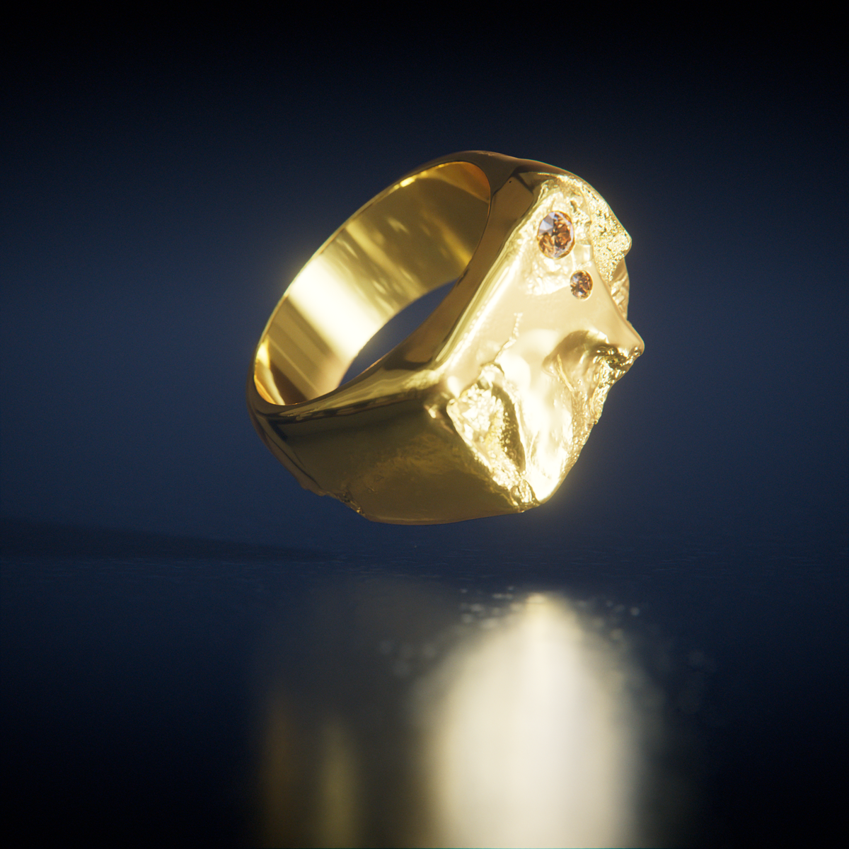 CRUSHED SIGNET - GOLD