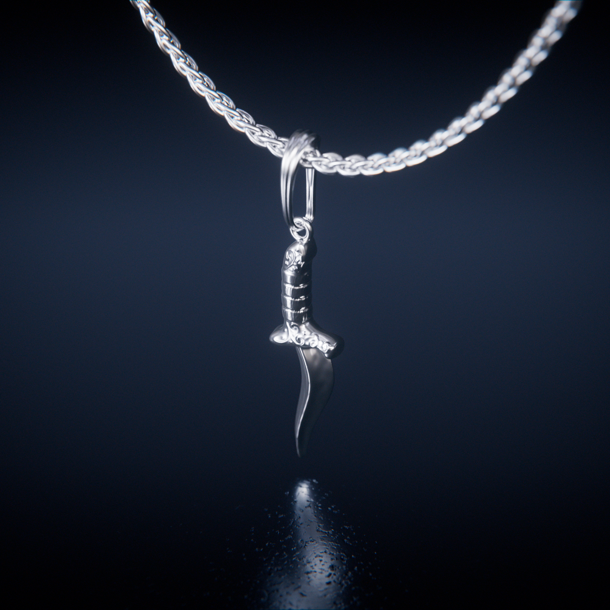 PRE-ORDER: DAGGER CHAIN - SILVER