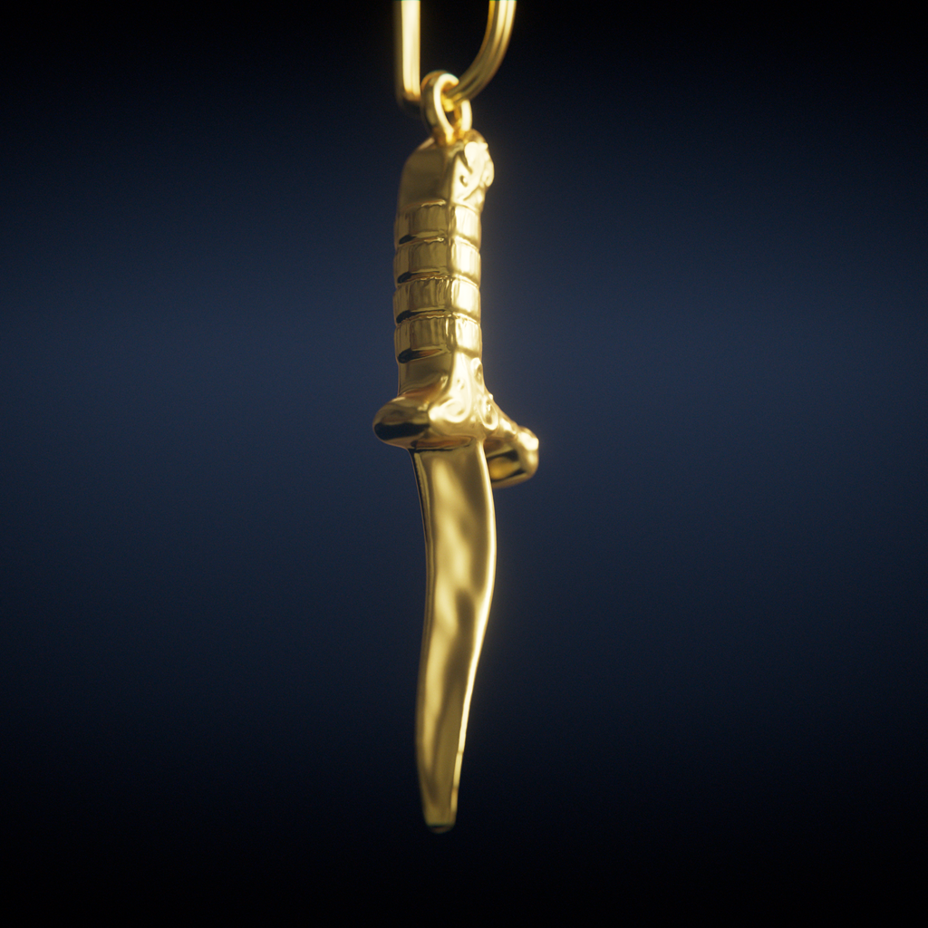 PRE-ORDER: DAGGER CHAIN - GOLD