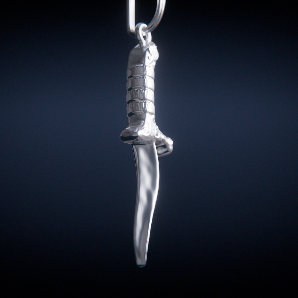 PRE-ORDER: DAGGER CHAIN - SILVER