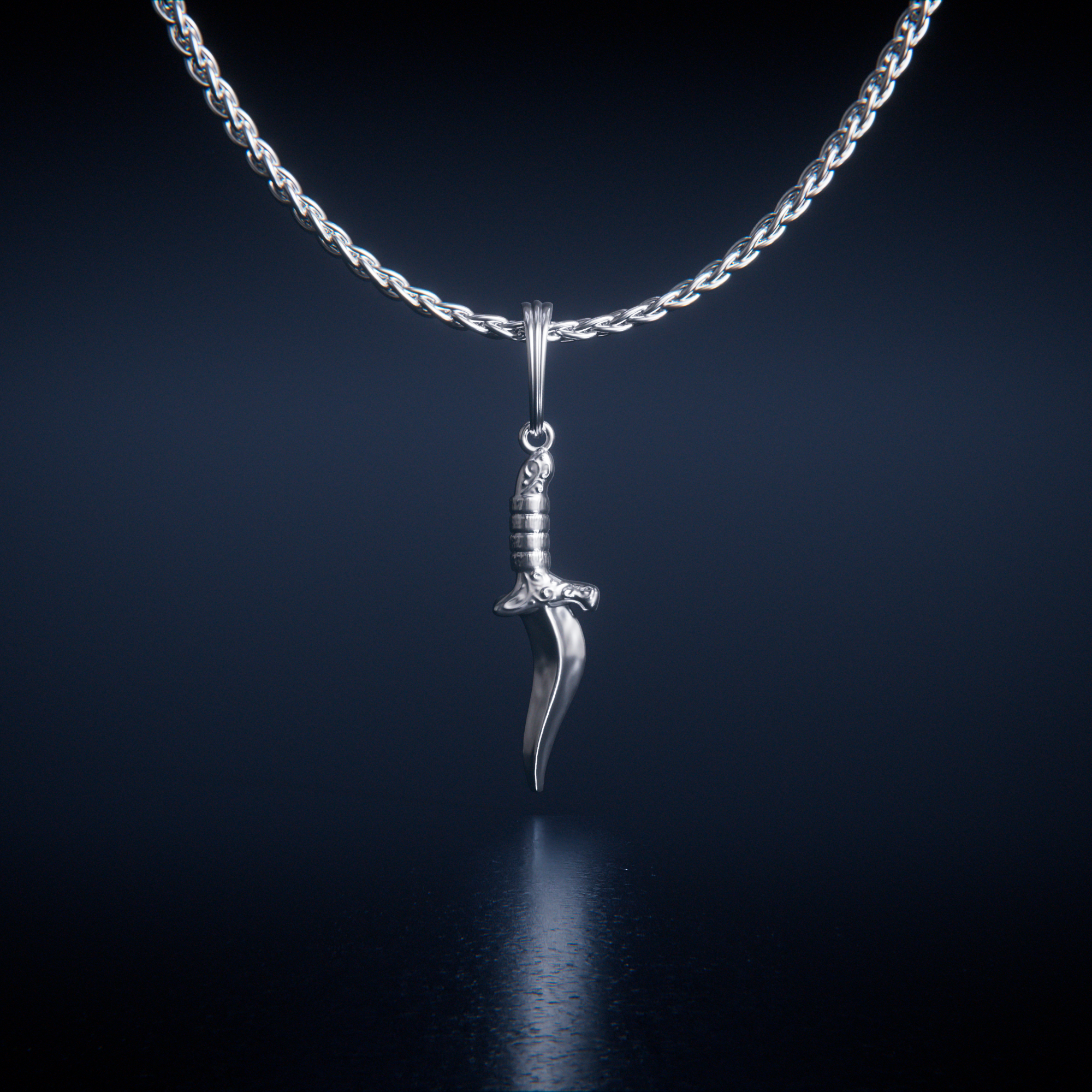 PRE-ORDER: DAGGER CHAIN - SILVER