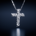 Crushed Cross Silver — main