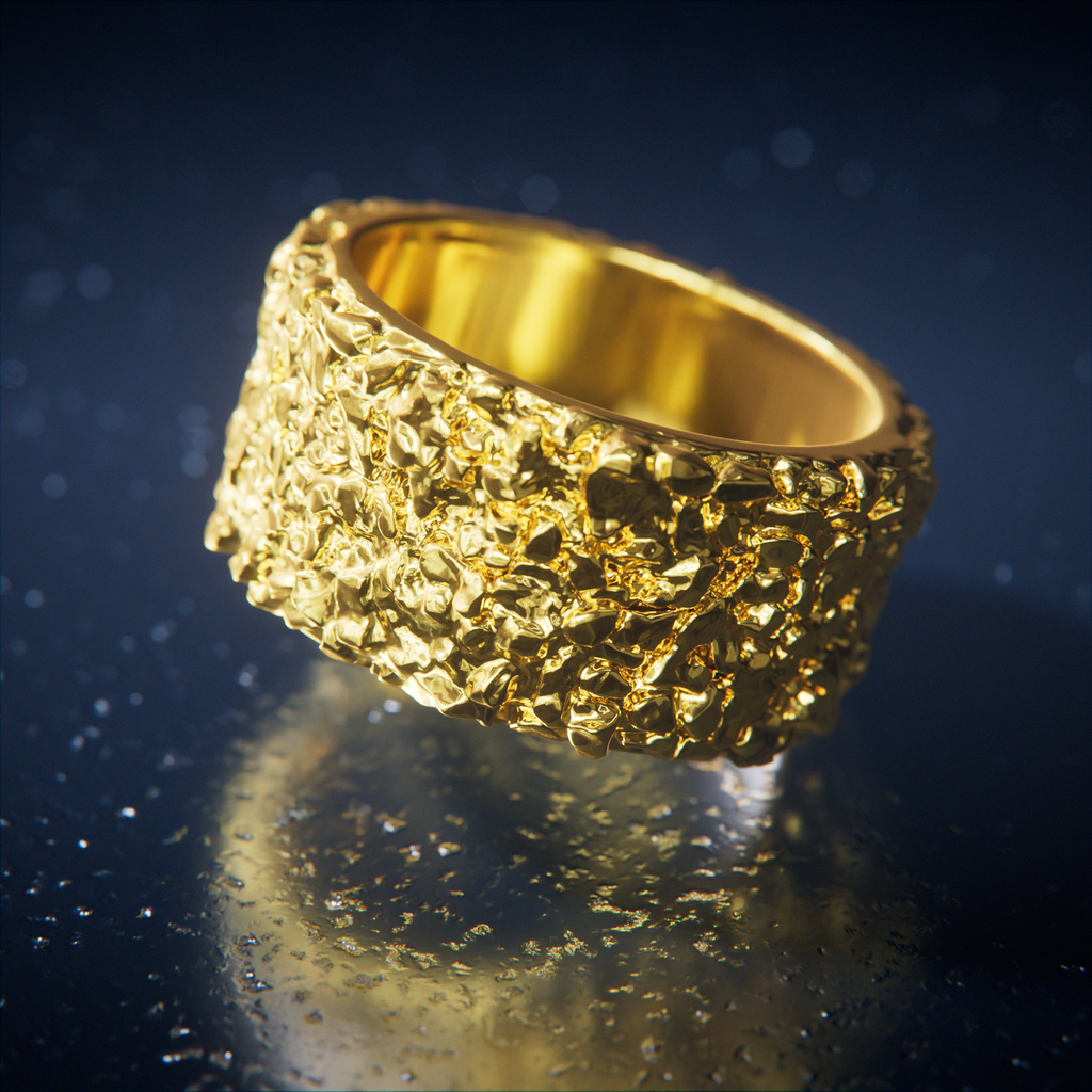 Crushed V2 Gold — angle