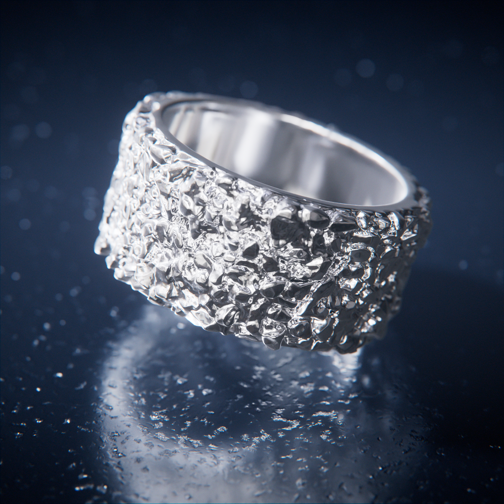 Crushed V2 Silver — angle