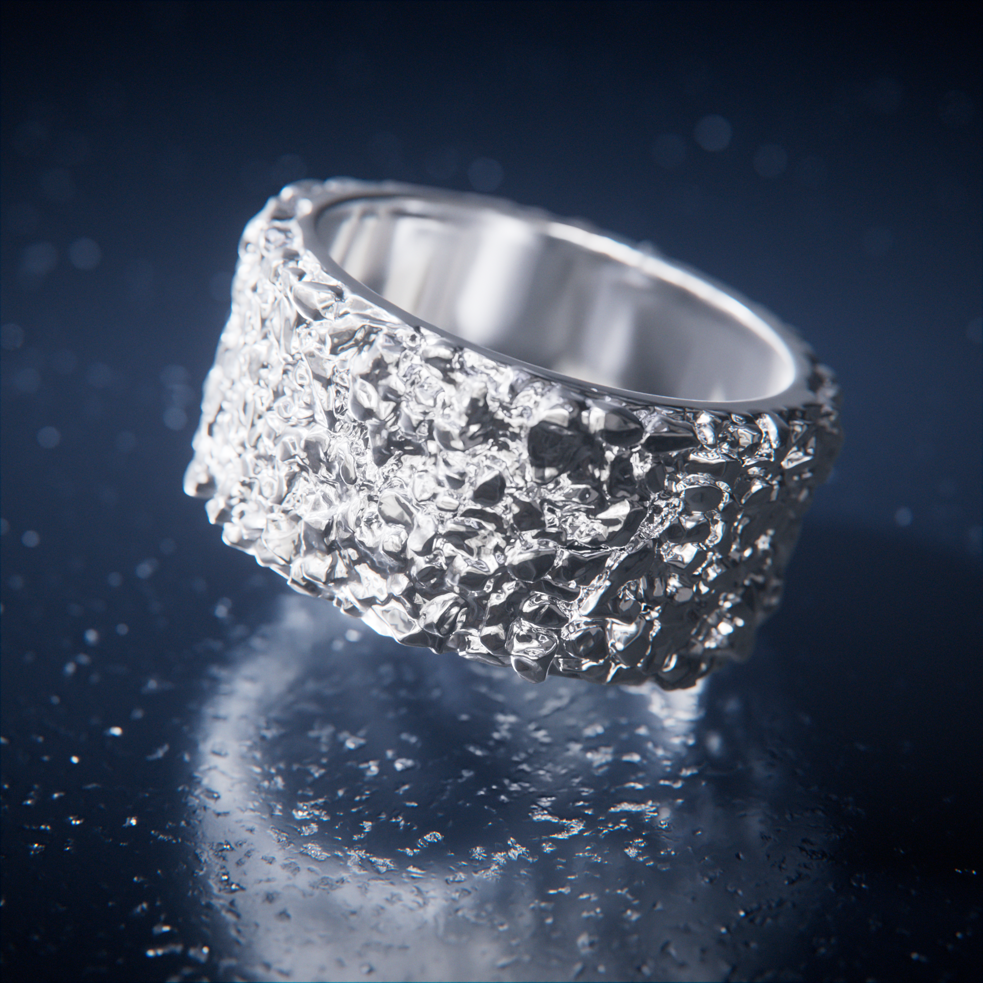 Crushed V2 Silver — angle