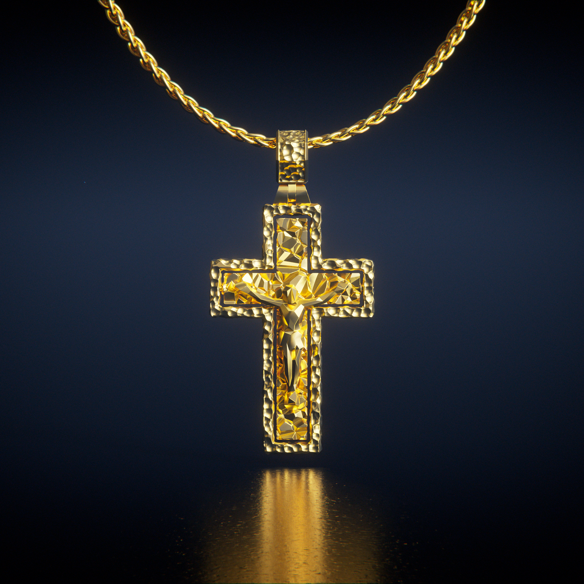 Crucifix - Gold